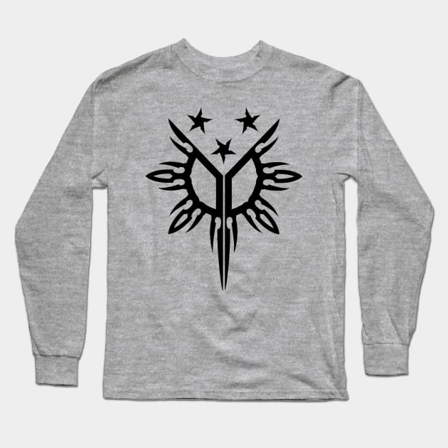 Tribal Philippines Filipino Sun and Stars Flag by AiReal Apparel Long Sleeve T-Shirt by airealapparel